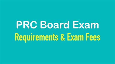 board exam price|PRC Board Exam Fees — How Much to Prepare in Taking .